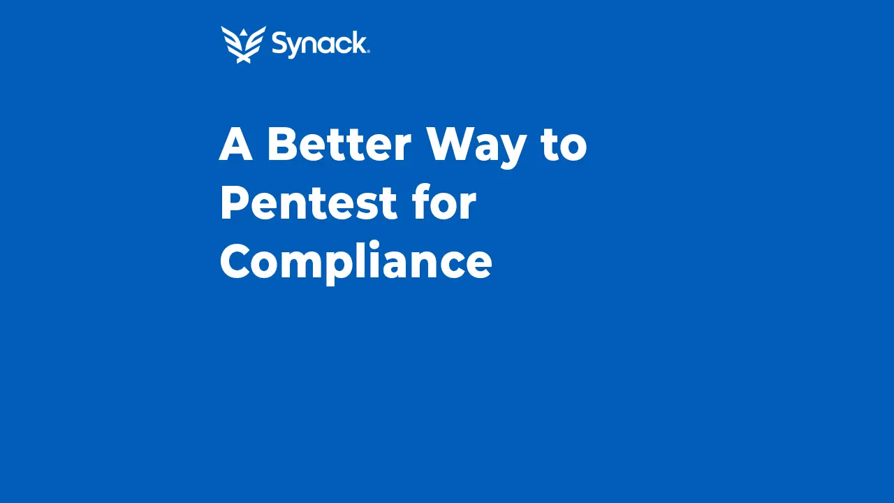 A Better Way to Pentest for Compliance