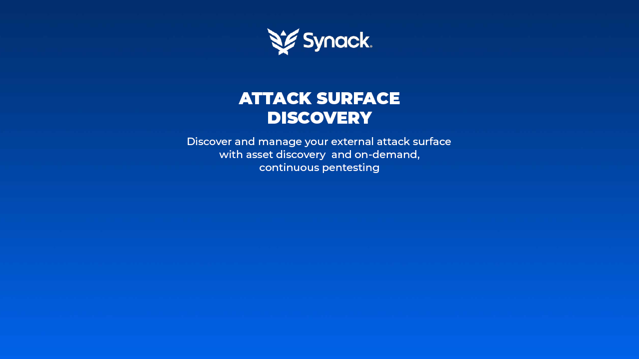 Attack Surface Discovery