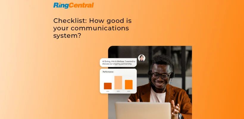 Checklist How good is your communications system