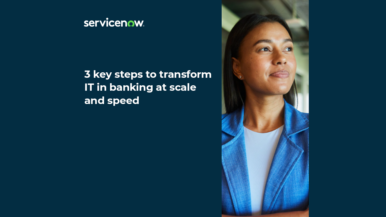 3 key steps to transform IT in banking at scale and speed 1