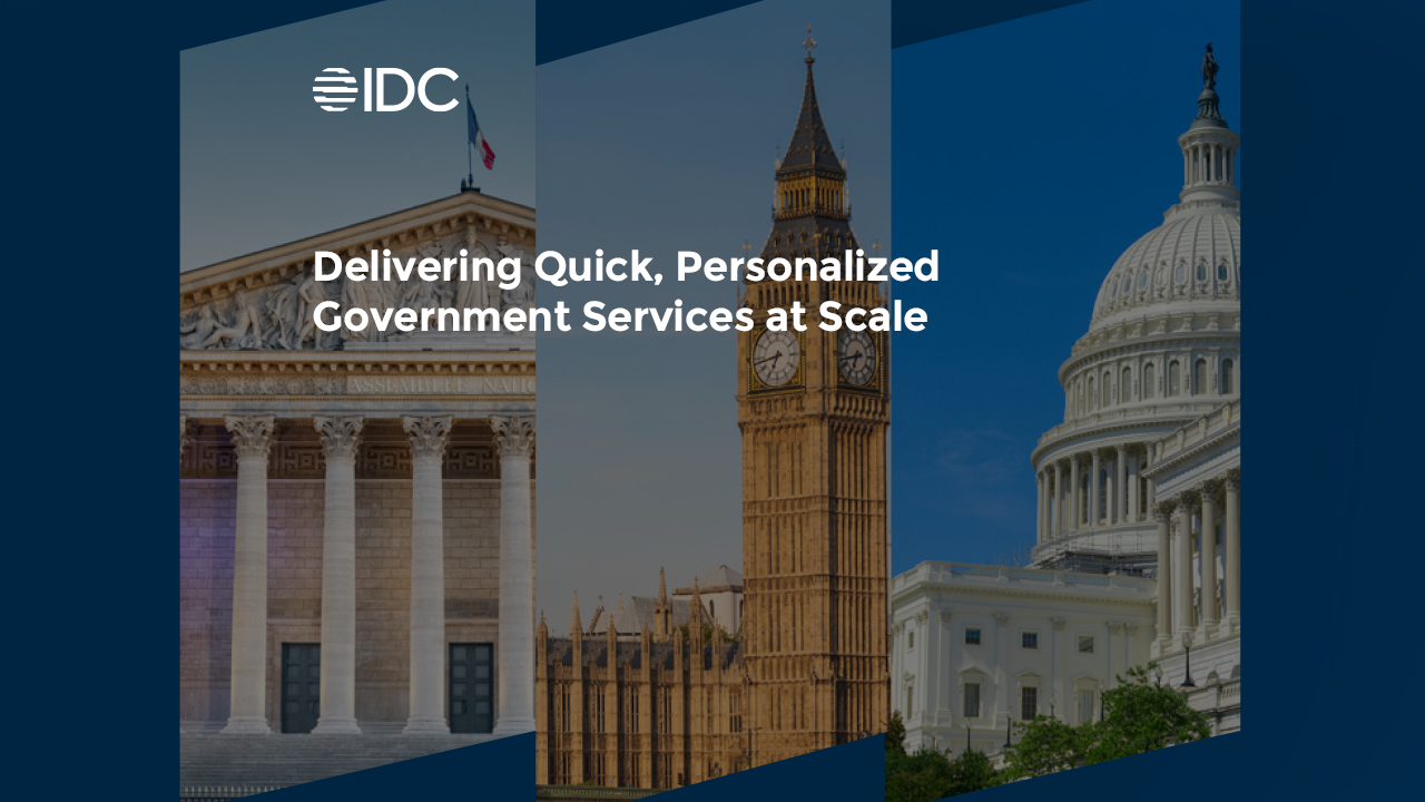 Deliver Government Experiences at Scale with Connected and Automated End-to-End Services