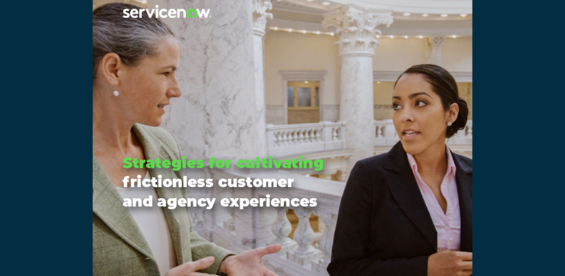 Strategies for cultivating frictionless customer and agency experiences