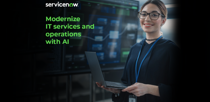 Modernize IT services and operations with AI
