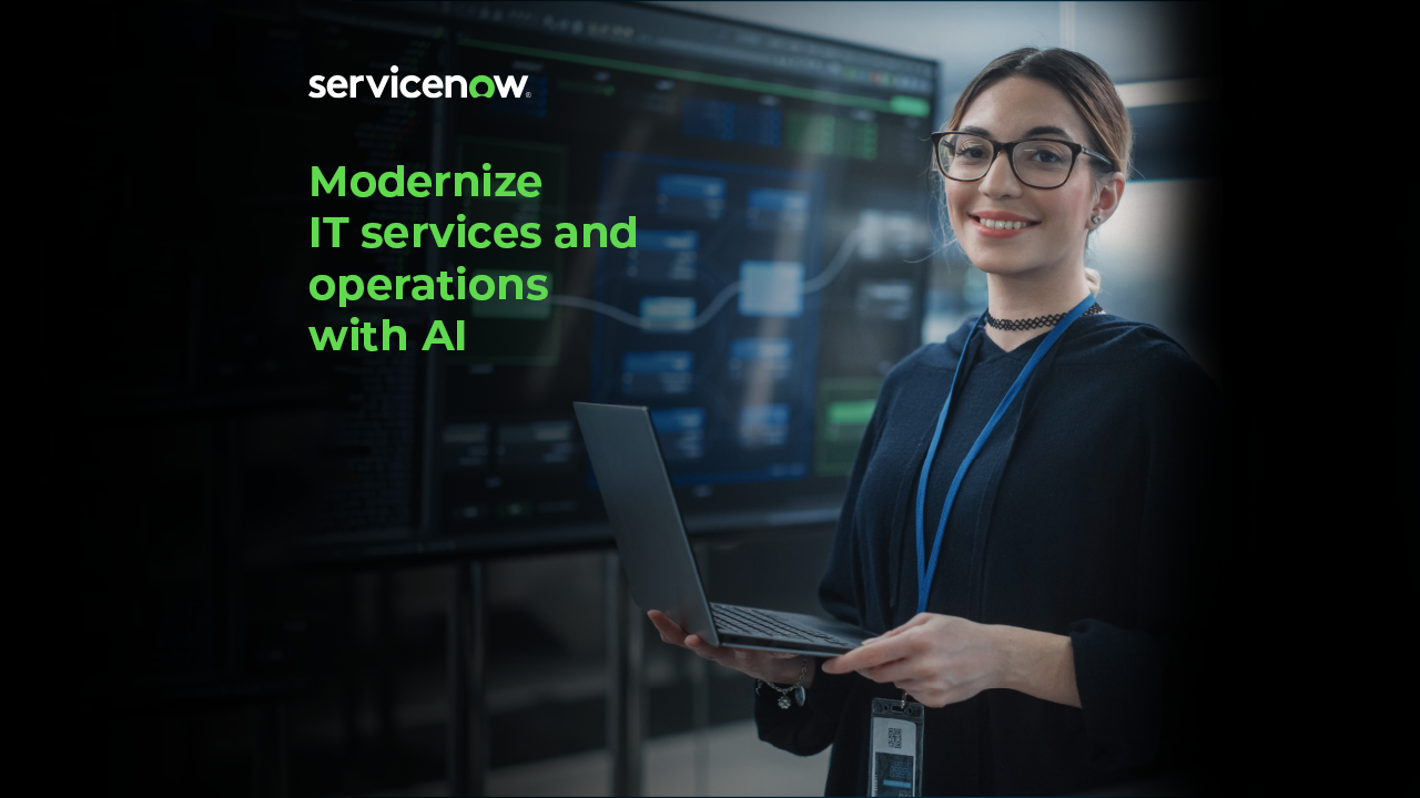 Modernize IT services and operations with AI