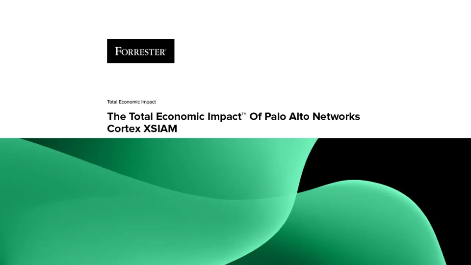 the-forrester-total-economic-impact-of-cortex-xsiam