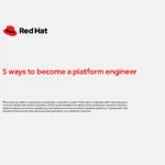 5 ways to become a platform engineer