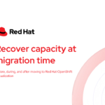 Recover capacity at migration time